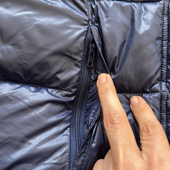 Aventure Ladies' Size XL 3/4 Length Puffer Jacket  Navy Night NWT - Picture 9 of 14